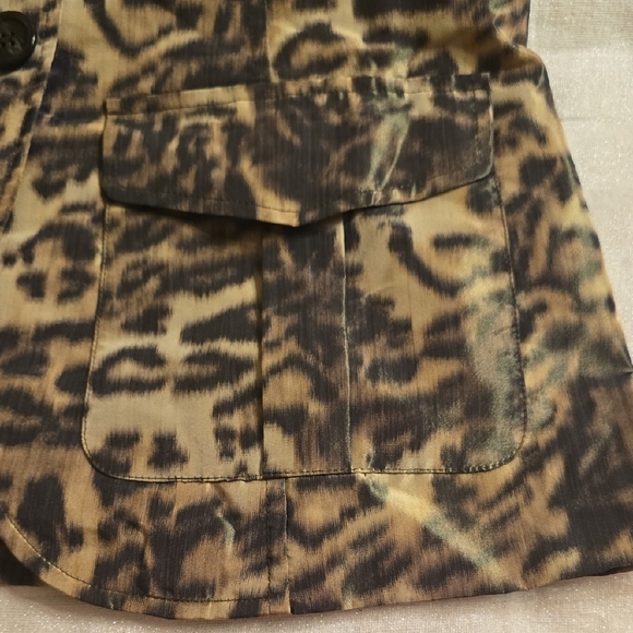 Lafayette 148 New York Animal Print Blazer EUC - Picture 10 of 16